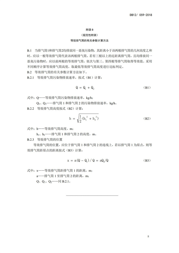 DB12 059-2018 惡臭污染物排放標準(圖11)