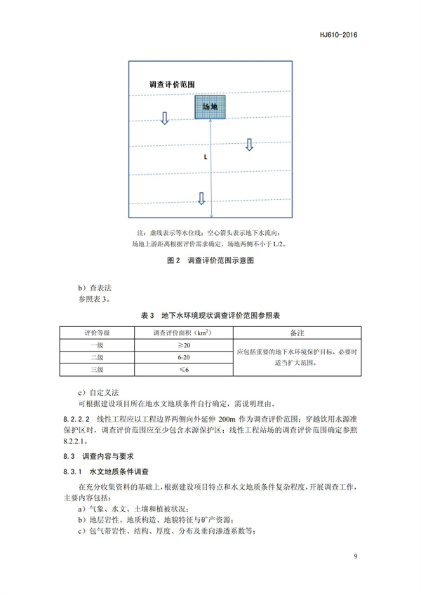 HJ 610-2016 環境影響評價技術導則 地下水環境(圖12)