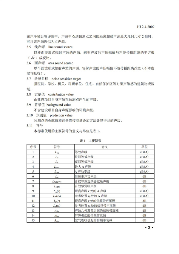 HJ2.4-2009環境影響評價技術導則 聲環境(圖3)