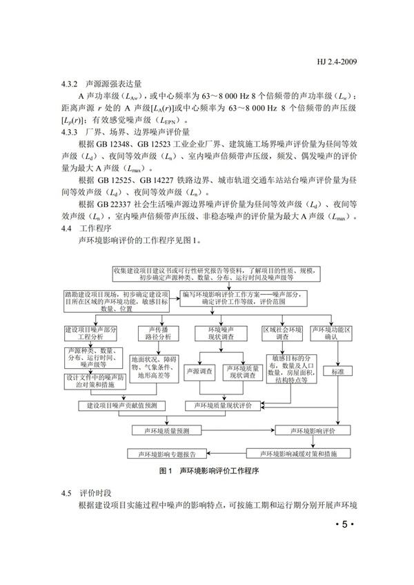 HJ2.4-2009環境影響評價技術導則 聲環境(圖5)