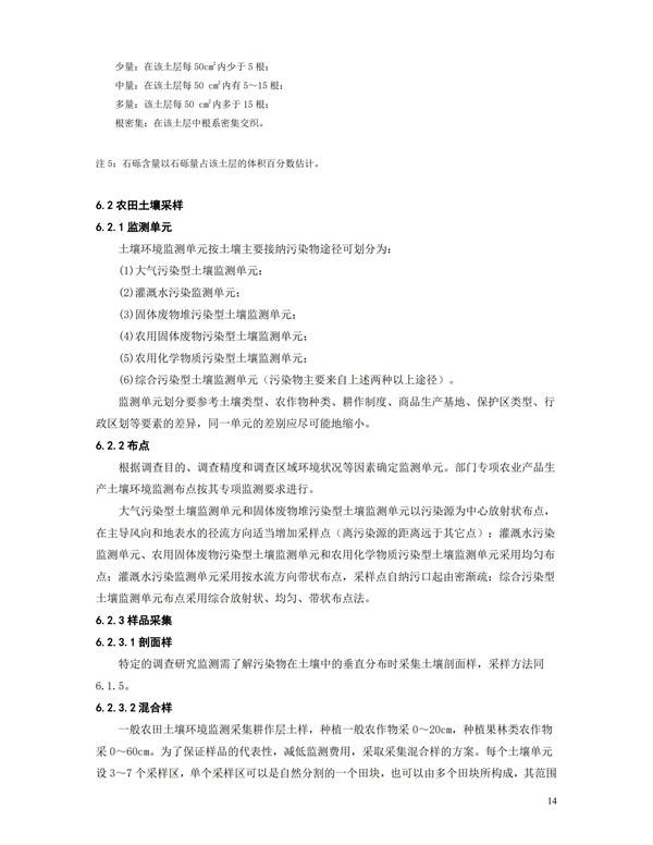 HJT166-2004土壤環境監測技術規范(圖14)