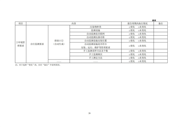 排污單位環境管理臺賬及排污許可證執行報告技術規范總則（試行）(圖23)