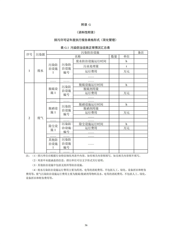 排污單位環境管理臺賬及排污許可證執行報告技術規范總則（試行）(圖39)