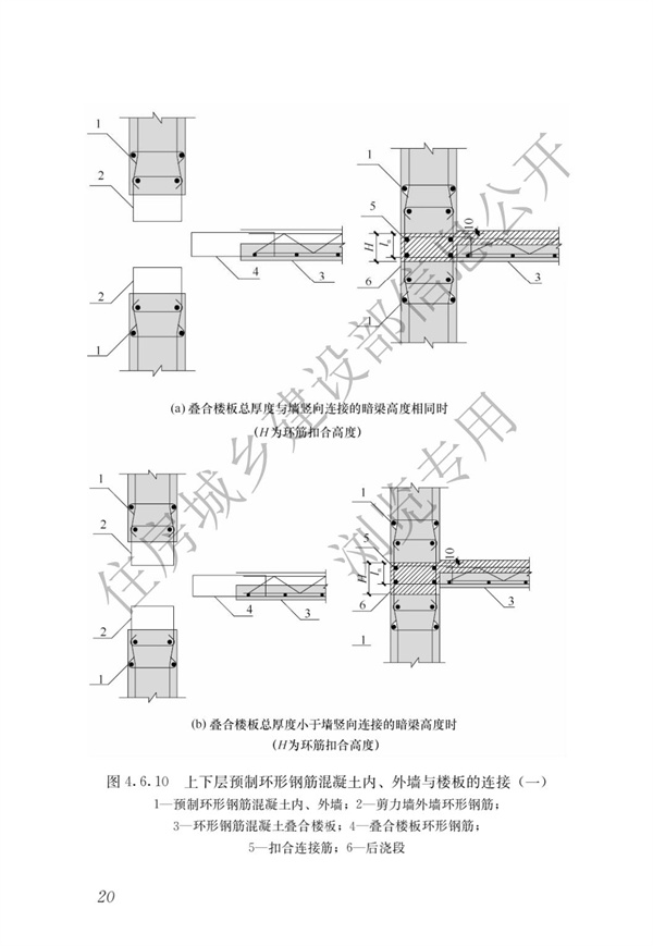 JGJT 430-2018 裝配式環筋扣合錨接混凝土剪力墻結構技術標準(圖26)