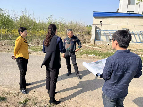 2023年4月18日召開武清區豆張莊鎮工業園區提升改造方案現場會(圖1)