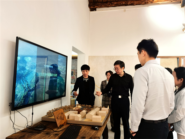 2023年5月7日會同武清區大孟莊鎮政府到北京大興參觀考察近零能耗建筑·零舍(圖2)
